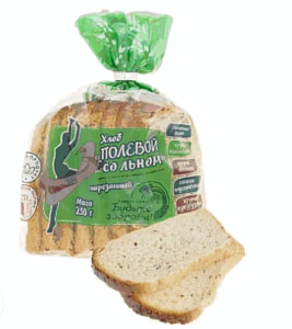 Хлеб Полевой со льном форм упак нарез стер 250г Слуцкий х/з с доб