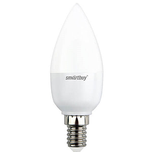 Светодиодная (LED) Лампа Smartbuy-C37-07W/6000 (SBL-C37-07-60K-E14)