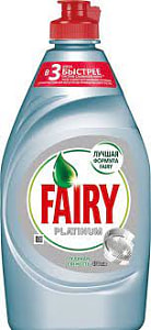 Средство для мытья посуды Fairy Platinum Ледяная свежесть 430 мл