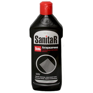 Средство санитарно-гигиеническое "SanitaR" (или "СанитаР") гель антиржавчина