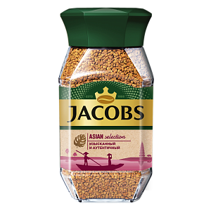 Кофе Jacobs Asian Selection натуральный растворимый сублимированный 90г